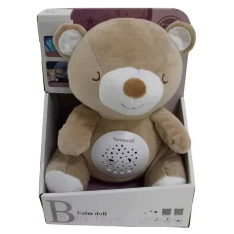 Peluche Oso Proyector con Sonido
